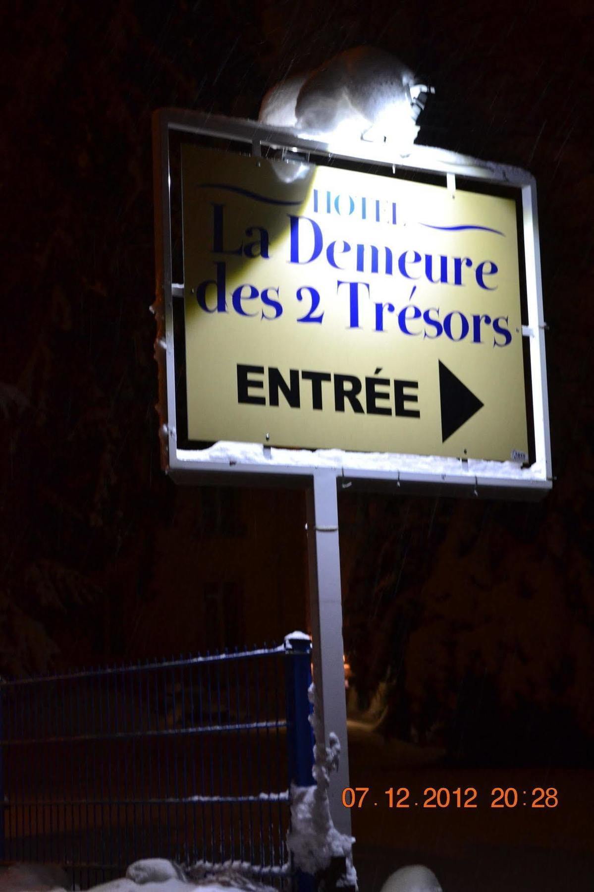 La Demeure Des 2 Tresors Hotel La Bresse Bagian luar foto